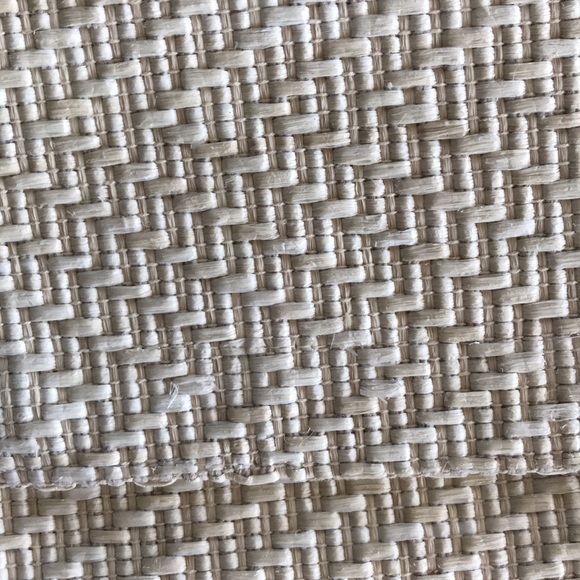 Vintage made in Italy cream woven clutch - Picture 2 of 8